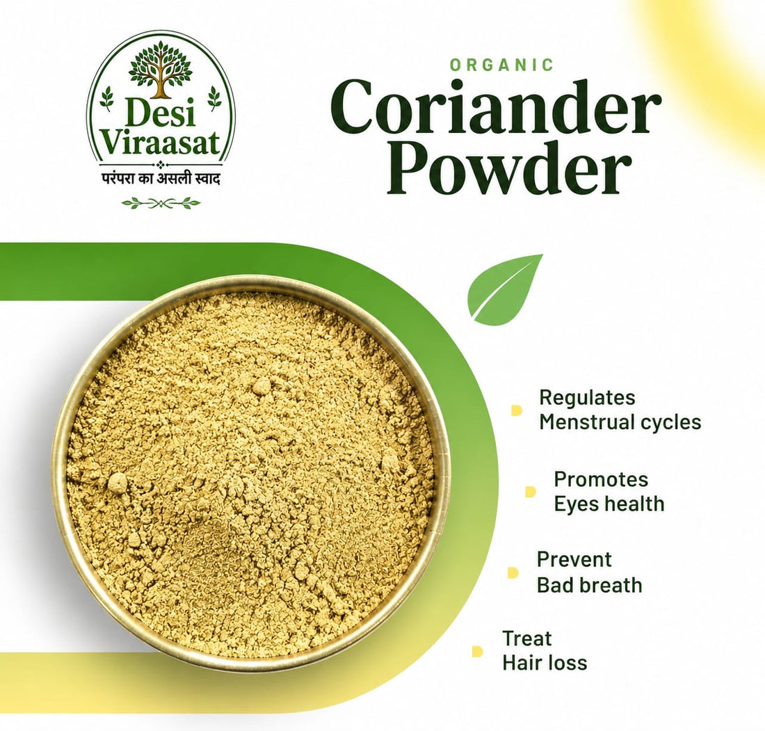 Organic Coriander Powder (Dhaniya Powder)